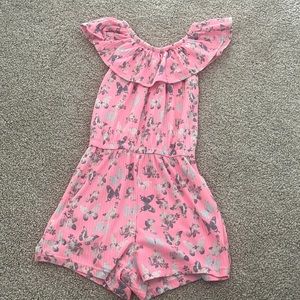 Butterfly romper